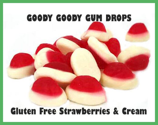 2.5 Kg Gluten Free Strawberries &amp; Cream BIG 2.5 Kg Bags Goody Goody Gum Drops online lolly shop