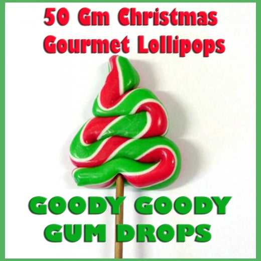 50 Gm Christmas Tree Gourmet Lollipop