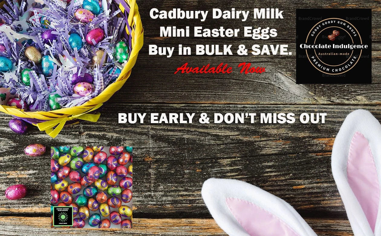 Cadbury Dairy Milk Easter Eggs in BULK.