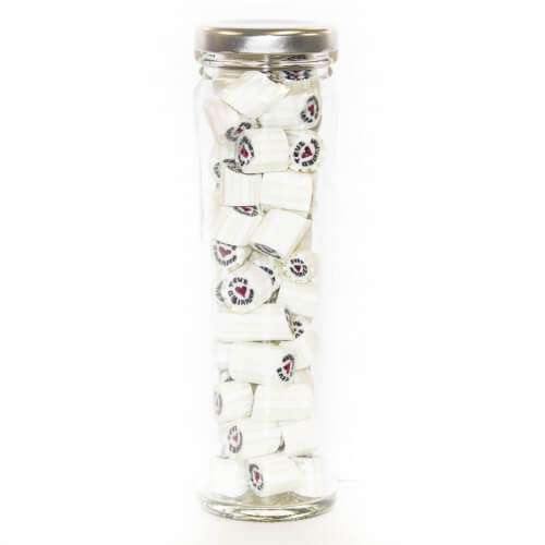 Gourmet Rock Candy in Tall Flint Glass Jars (8 Jars) Goody Goody Gum Drops online lolly shop