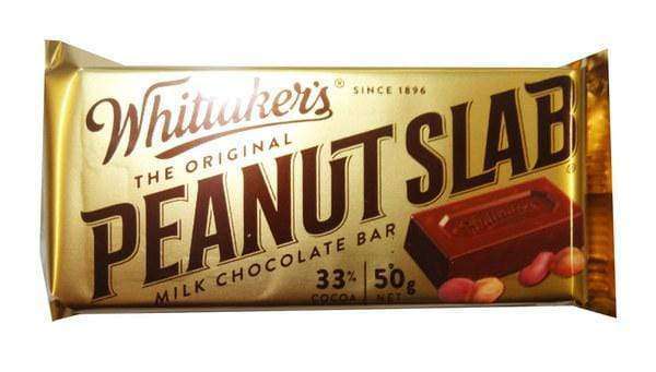 Whittaker's Peanut Slab (50 x 50 gm bars) Goody Goody Gum Drops online lolly shop